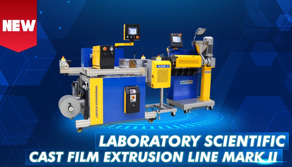 SINGLE-LAYER CAST FILM EXTRUSION LINE MARK II (NEW LABORATORY SCIENTIFIC – JUNE 2025)